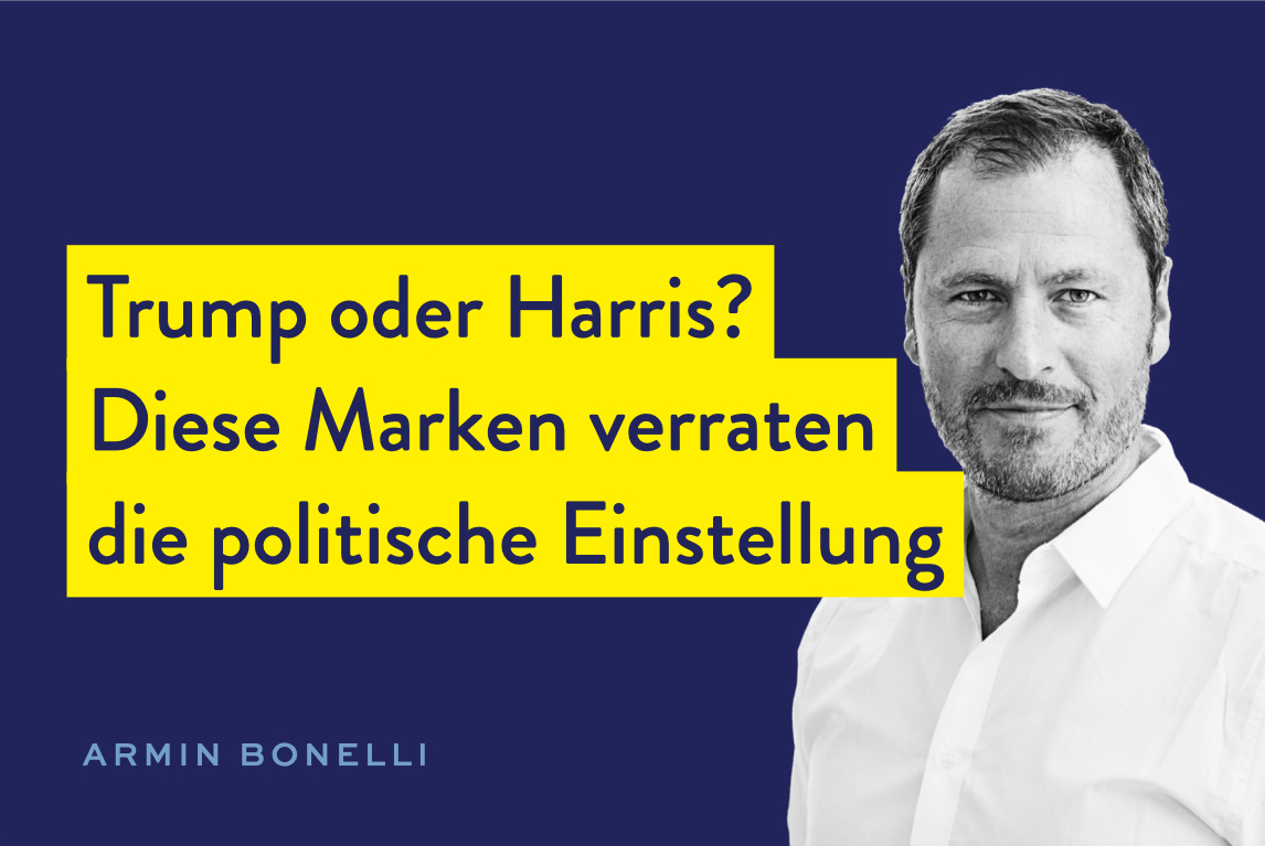 Trump oder Harris? – Diese Marken verraten die politische Einstellung