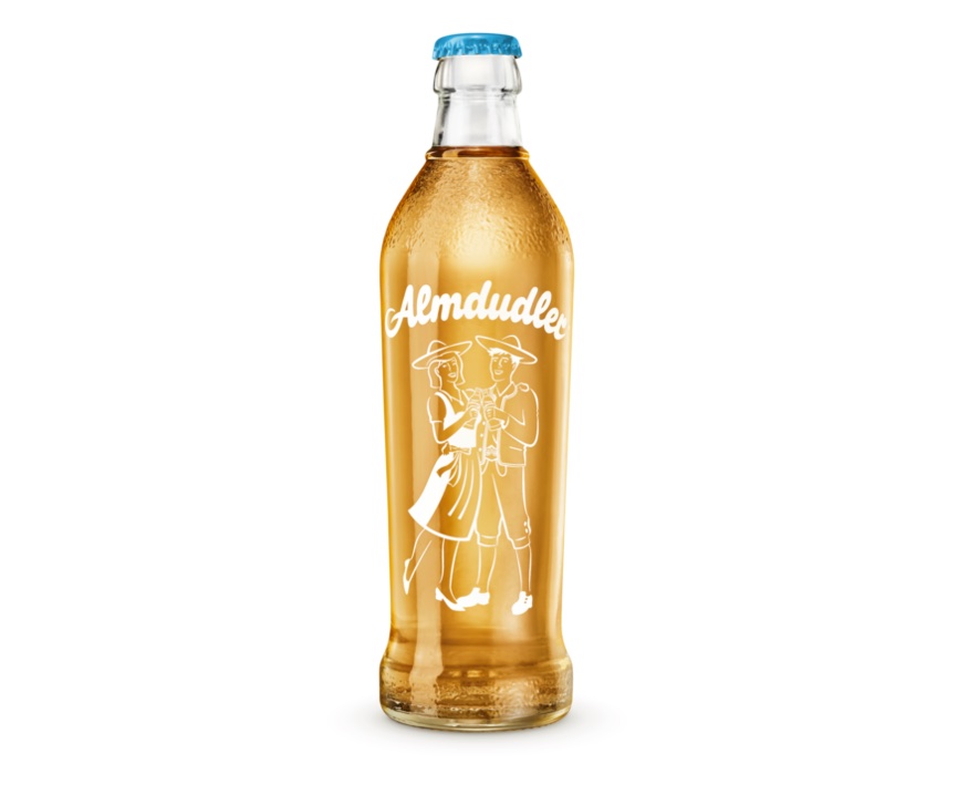 Almdudler Flasche